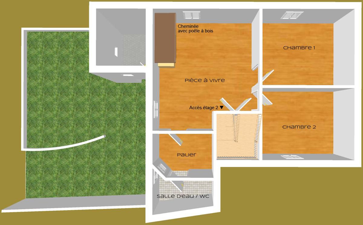 Plan Etage 1